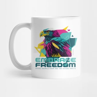 The eagle of freedom, t-shirt and accessories inspired by nature and adventure Mug